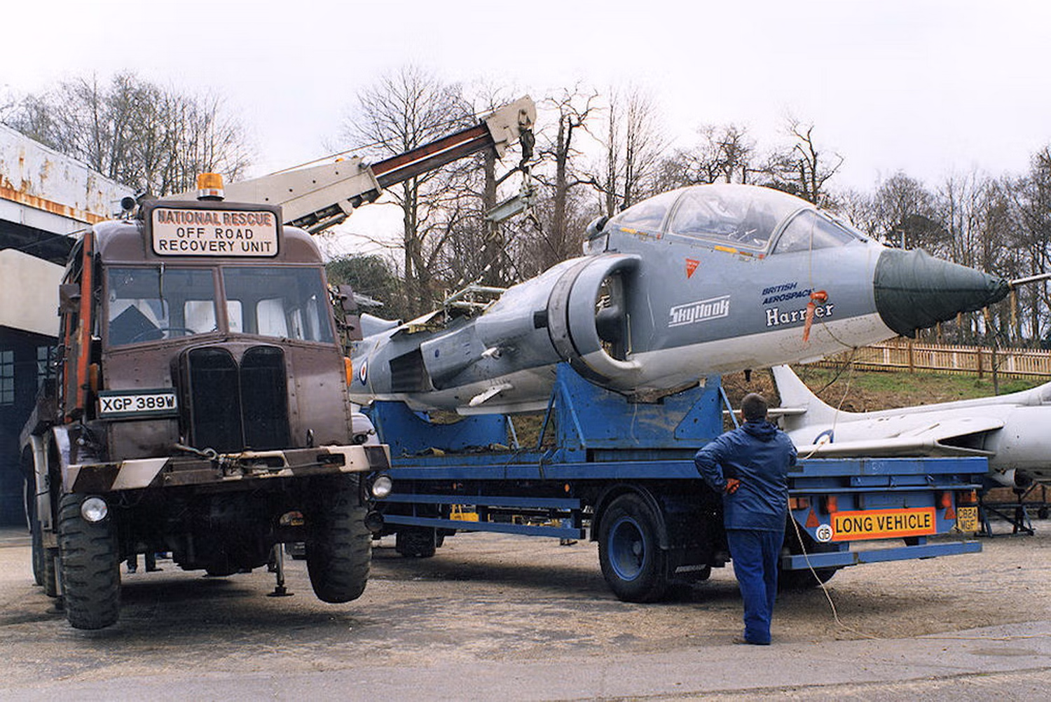 Harrier lift
